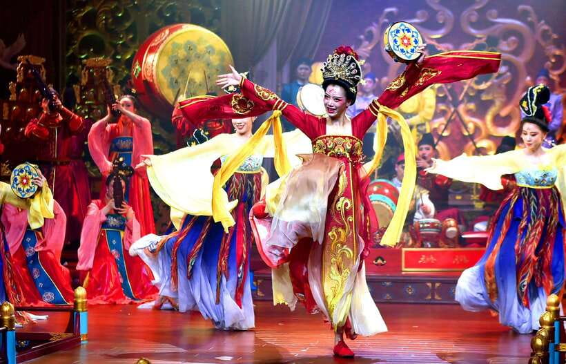 Xi'An: Tang Dynasty Show Ticket w/ Transfer or Dinner - Dinner choices: dumplings or a local table meal