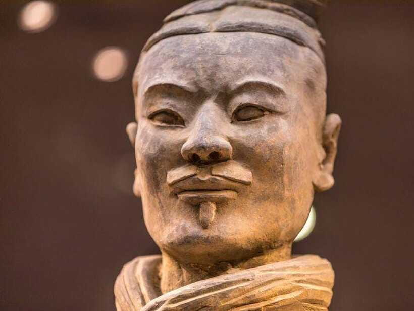 Xian Terra Cotta Warriors Ticket Only - Walking from the gate to the archaeological pits