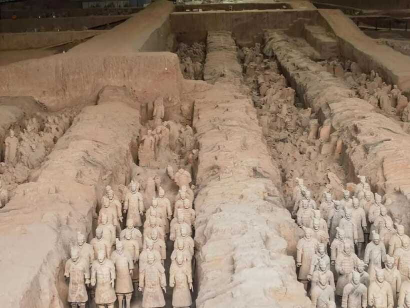 Xian Terra Cotta Warriors Ticket Only - Why the missing colors matter