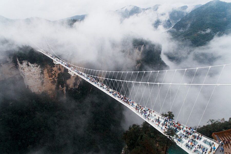 Zhangjiajie National Park: 2-Day Guided Tour w/ Glass Bridge - Day one: riding the Bailong Elevator to Yuanjiajie