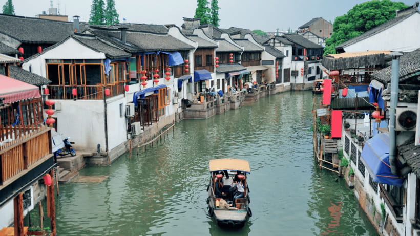 Zhujiajiao & Shanghai: Private Day Tour Water Town to Skyline - From canal town to Shanghai’s waterfront